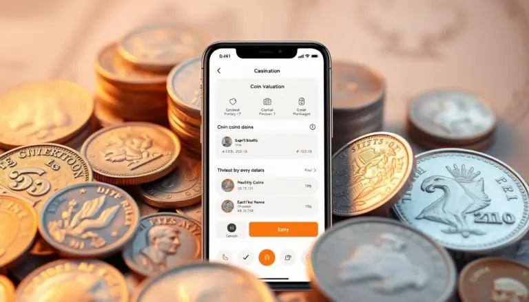 App para identificar monedas raras