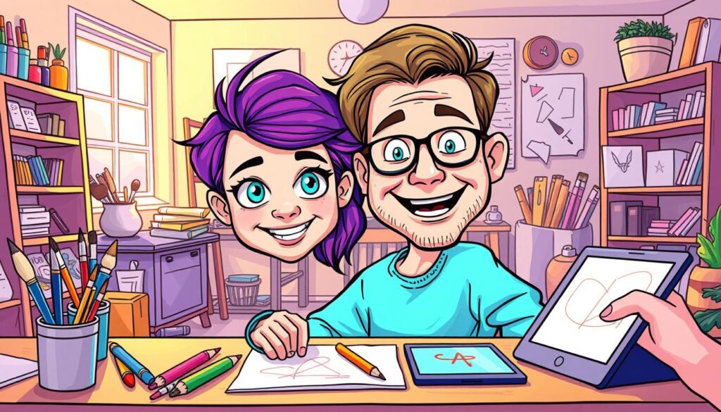 App para transformar foto en cartoon