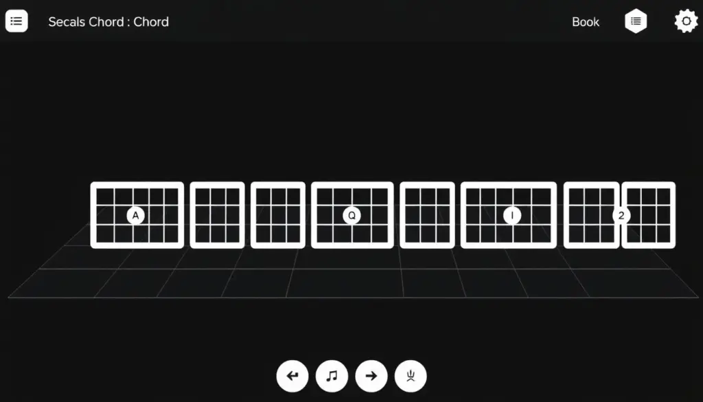 Basic Chords 3D app guitarra Basic Chords 3D app guitarra