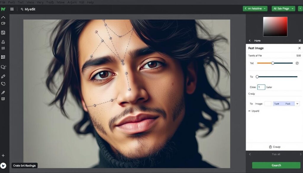 Plataforma online MyEdit para converter fotos em desenhos animados