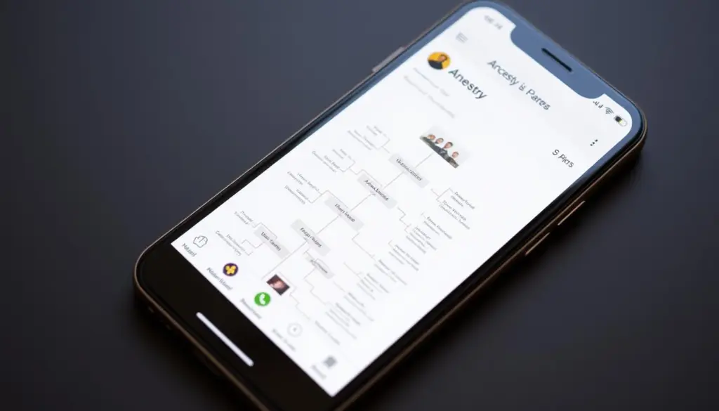 app Ancestry árbol genealógico
