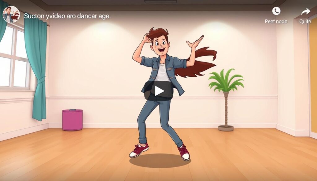 Aplicativo Vivid AI para transformar vídeos em desenhos animados