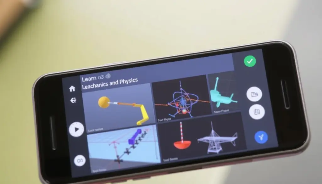 learn mechanics and physics app
