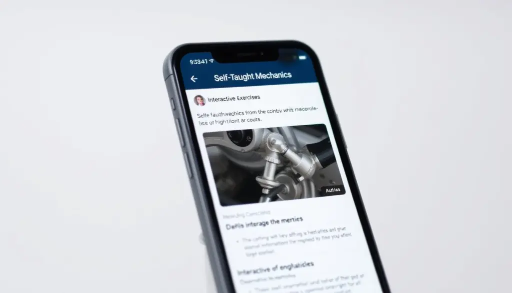 mecánica autodidacta app