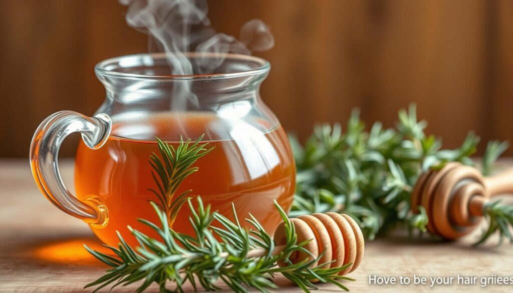 té de romero para el crecimiento del cabello