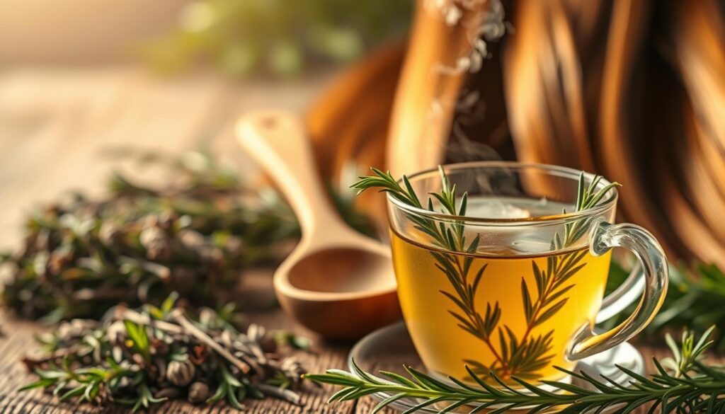 té para hacer crecer el cabello