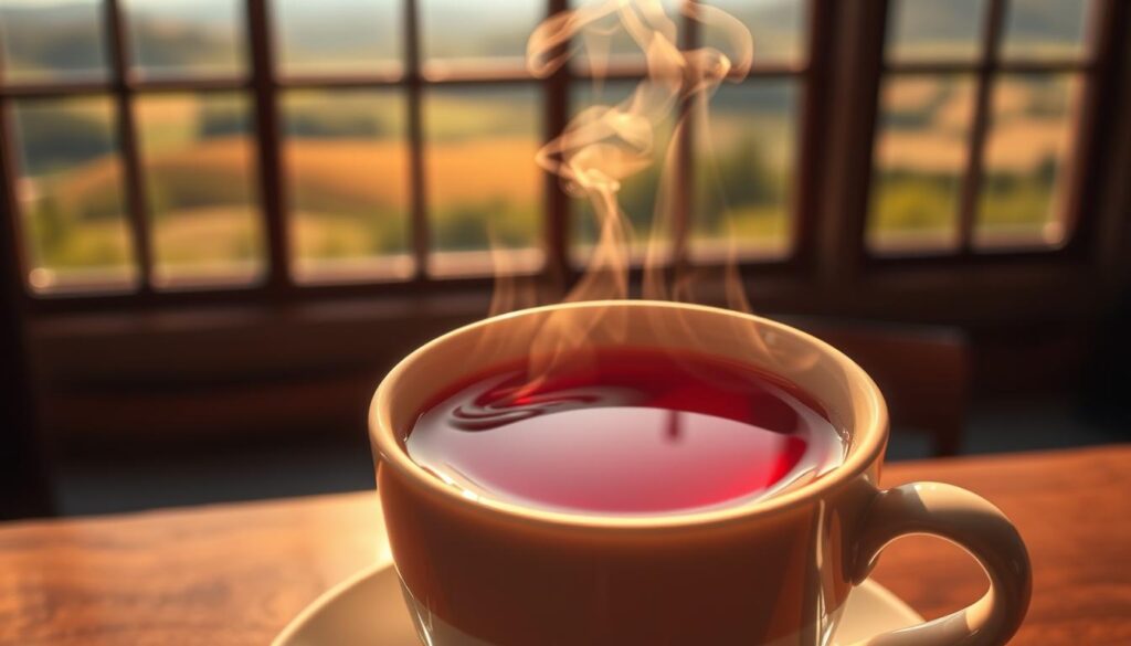 té rojo