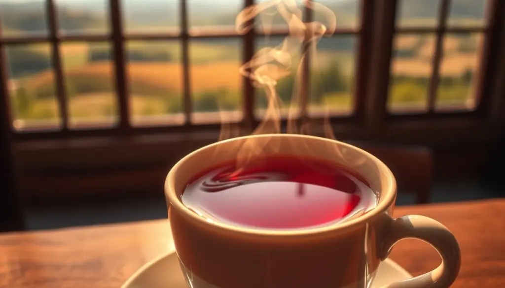té rojo