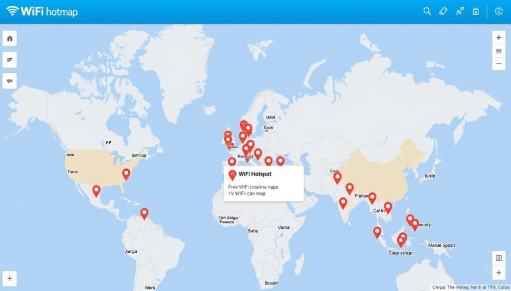 WiFi Map app