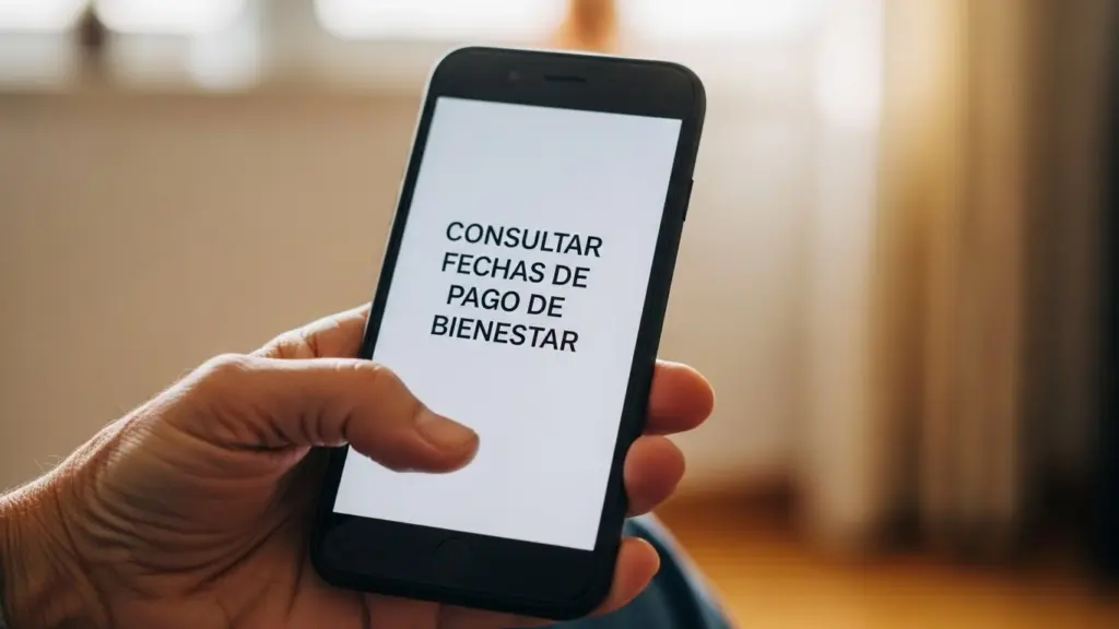 Fechas de pago Bienestar