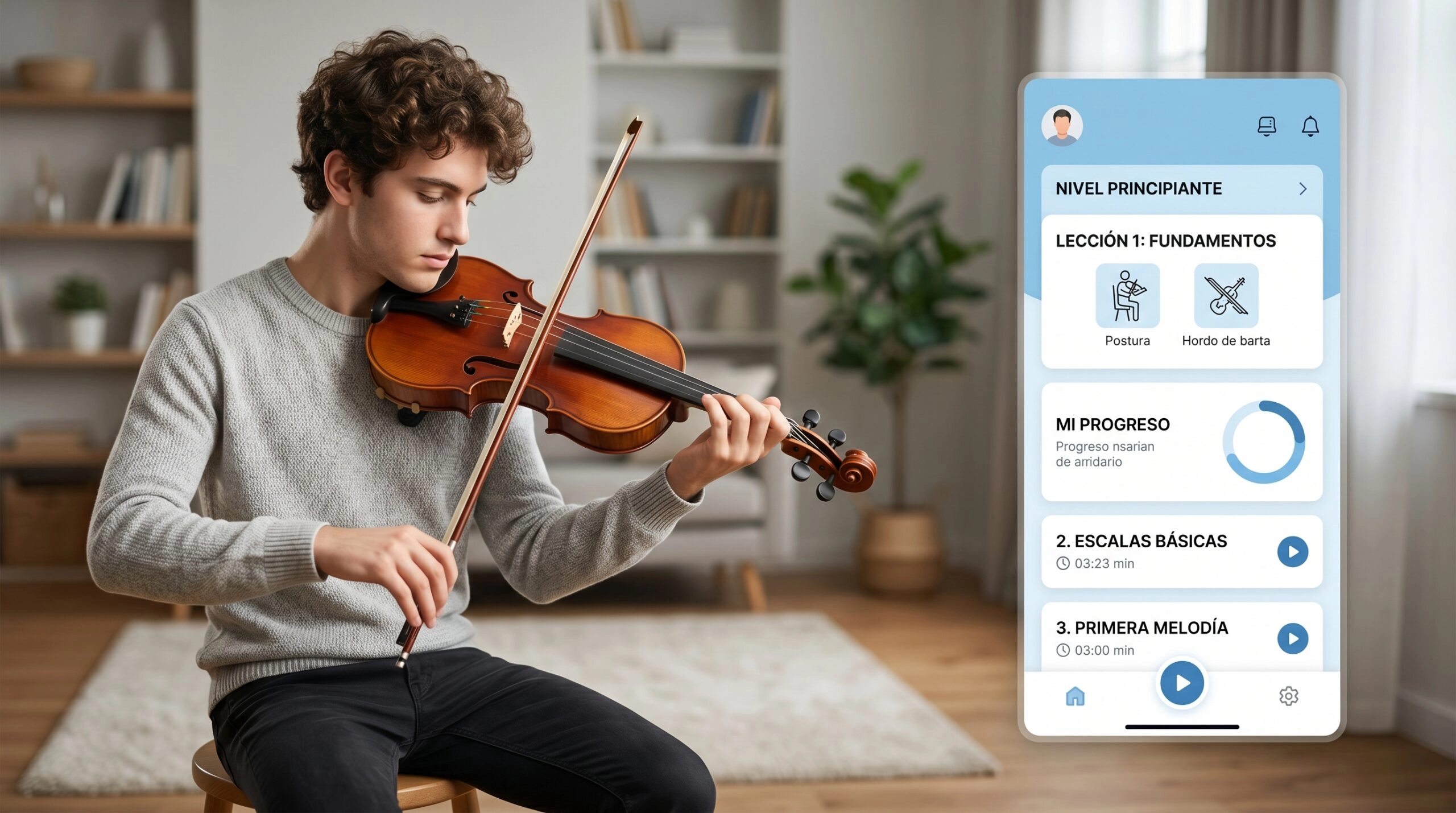 Curso de violín para principiantes