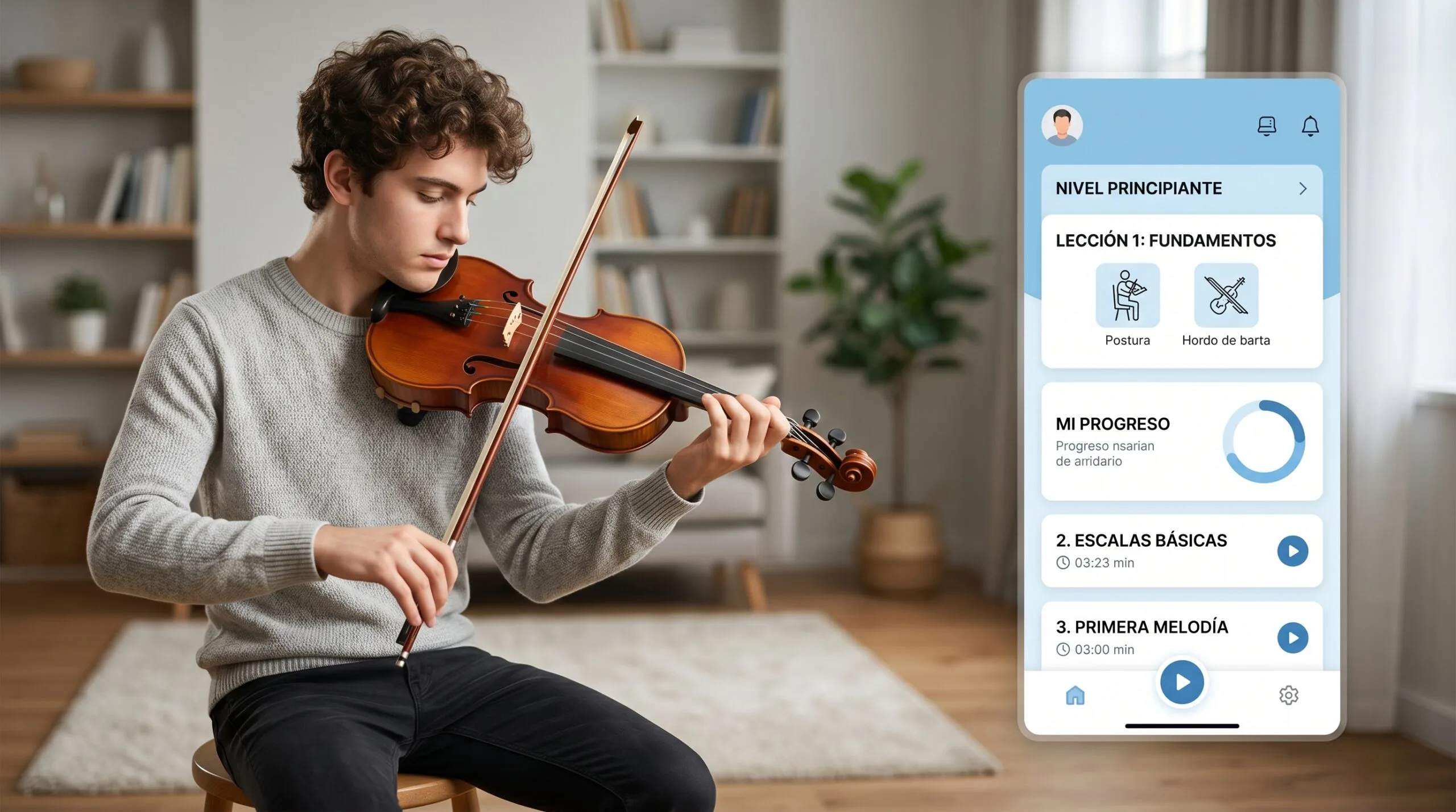 Curso de violín para principiantes