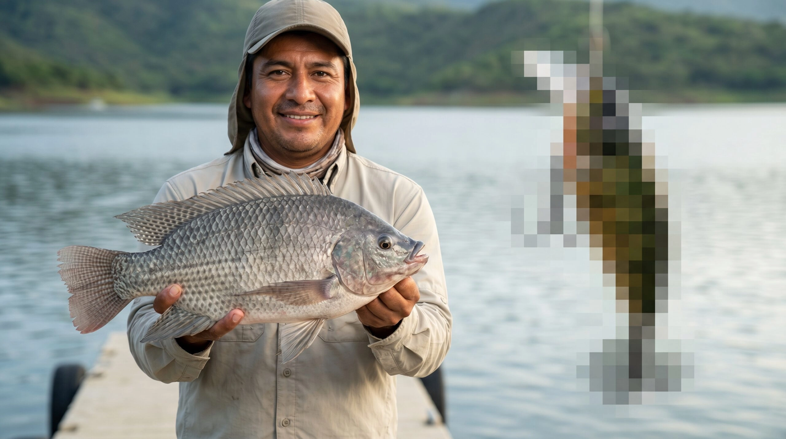 Carnada para peces grandes de río