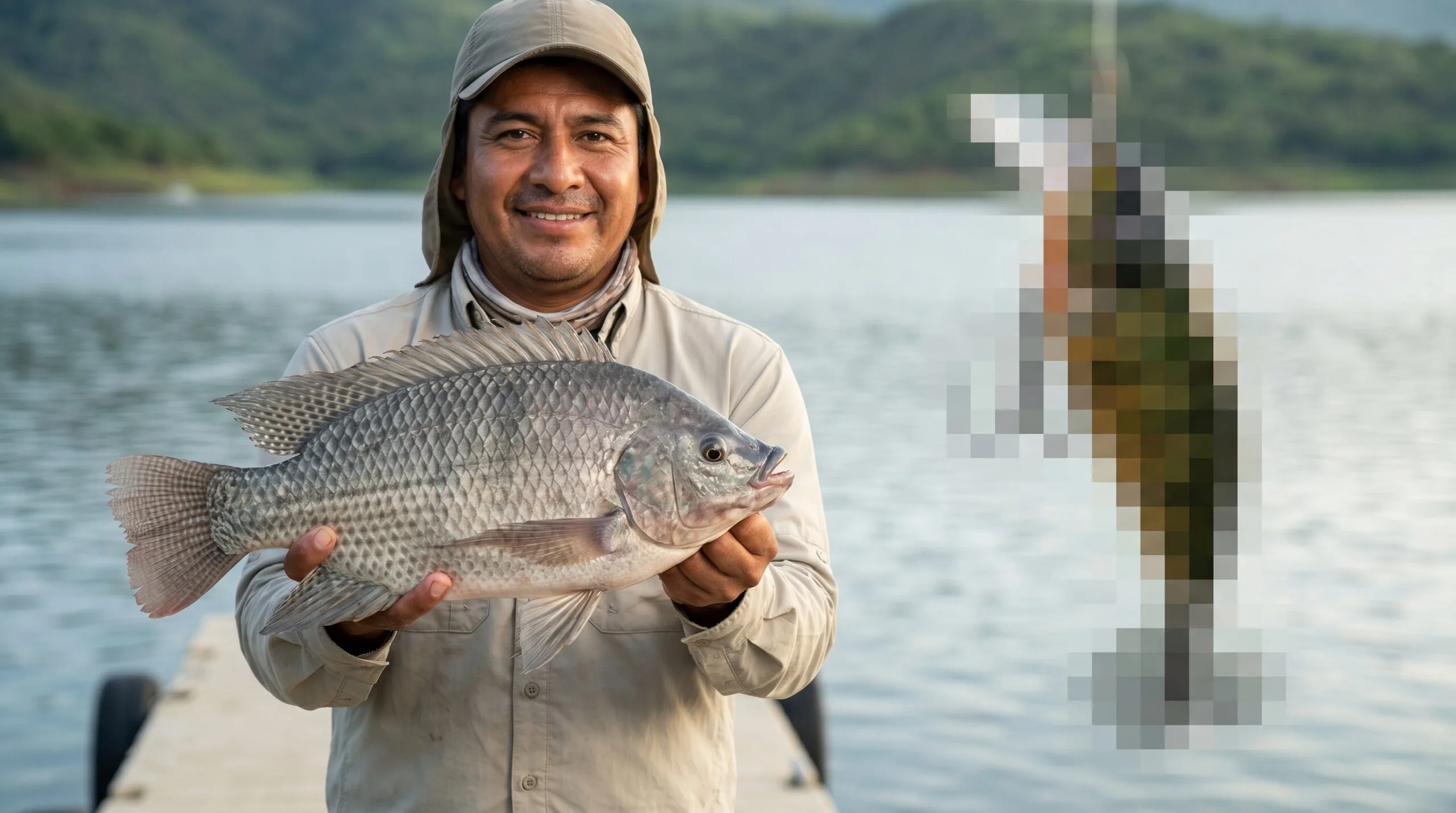 Carnada para peces grandes de río
