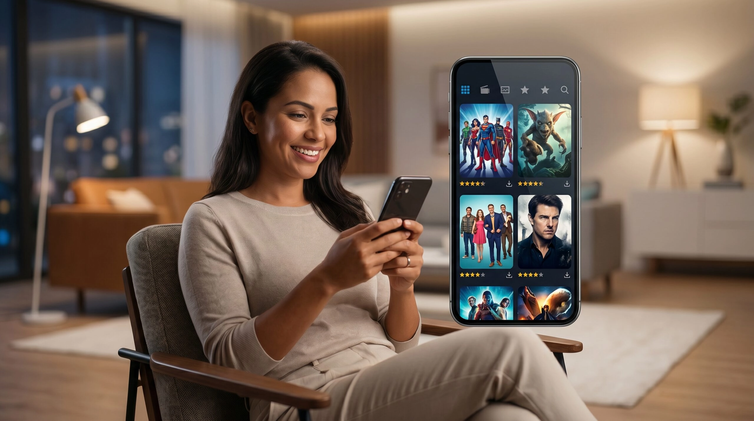 Assista filmes pelo seu celular totalmente gratis