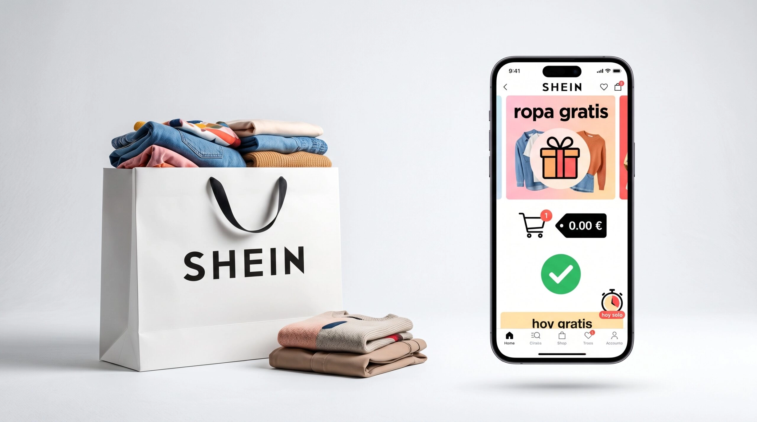 App oficial de Shein para compras y Free Trial