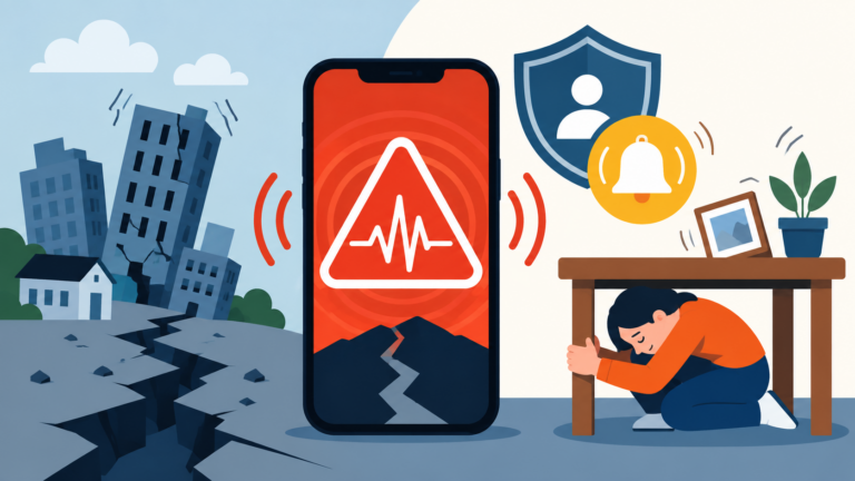 Esta app te alerta sobre terremotos y puede ayudarte a reaccionar a tiempo