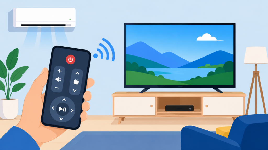 Convierte tu celular en un control remoto para la televisión