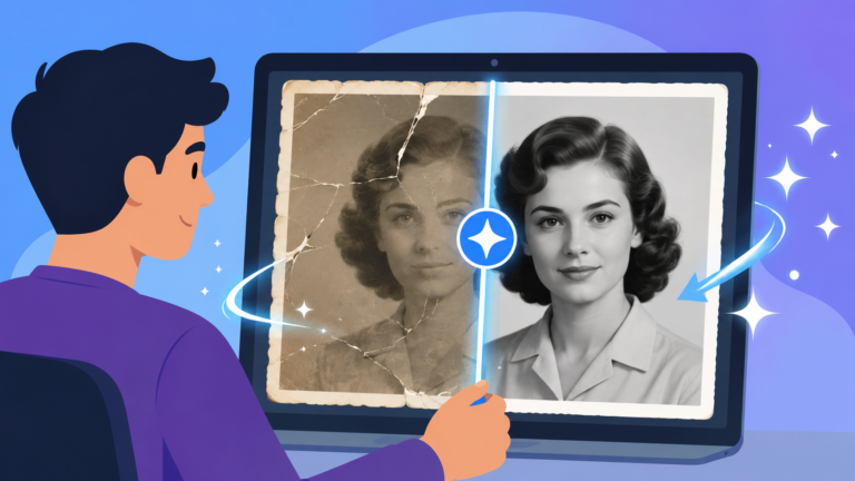 Cómo mejorar fotos antiguas con inteligencia artificial