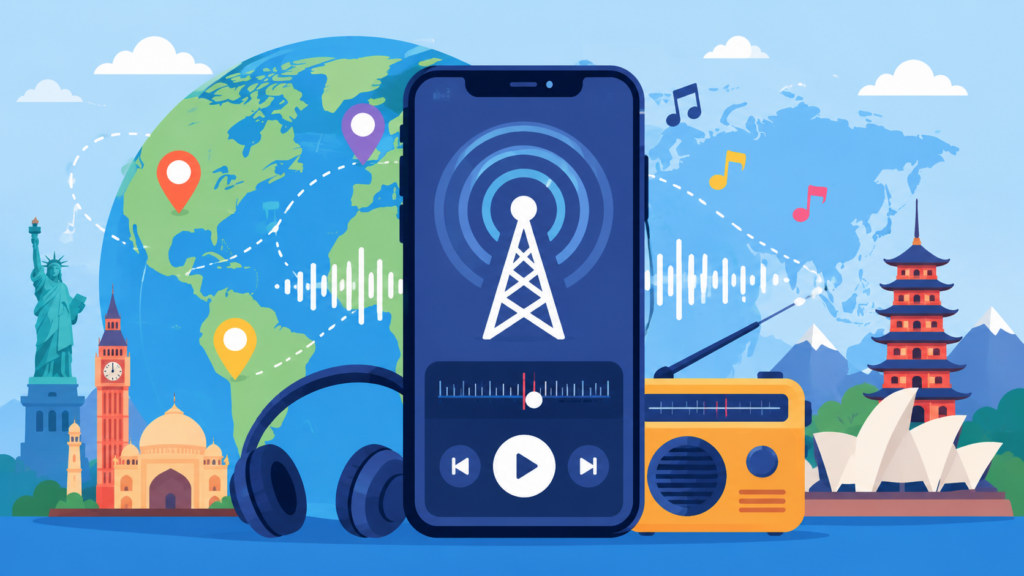 Escucha radios de todo el mundo gratis desde tu celular